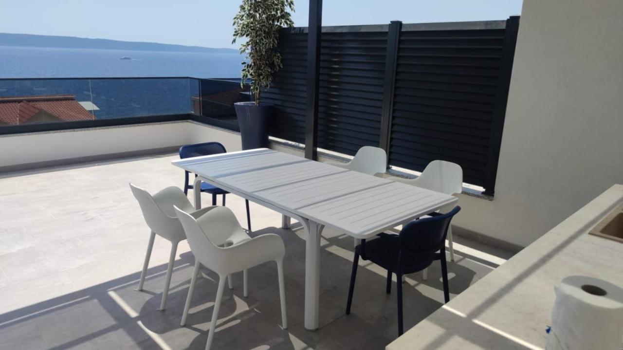 Luxury Apartment- Balcony- Private Rooftop And Jacuzzi- Common Pool Trogir Luaran gambar