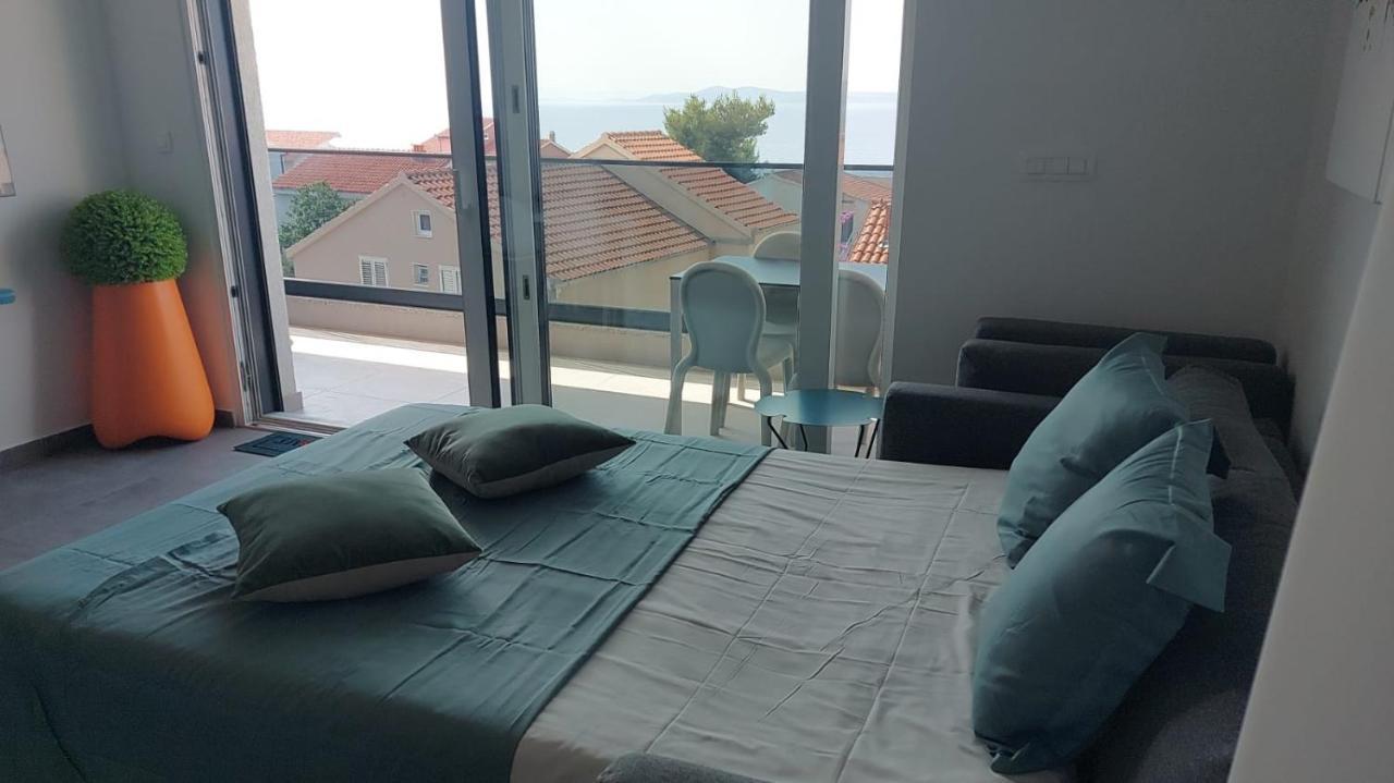 Luxury Apartment- Balcony- Private Rooftop And Jacuzzi- Common Pool Trogir Luaran gambar